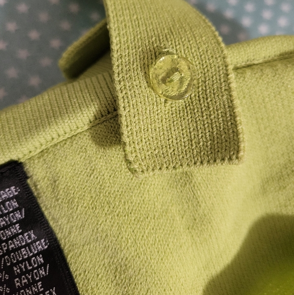 Green cable knit lime greeb tube top boob tube - Picture 5 of 8